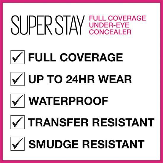 Maybelline Superstay Full Coverage Under Eye Concealer 20 Sand