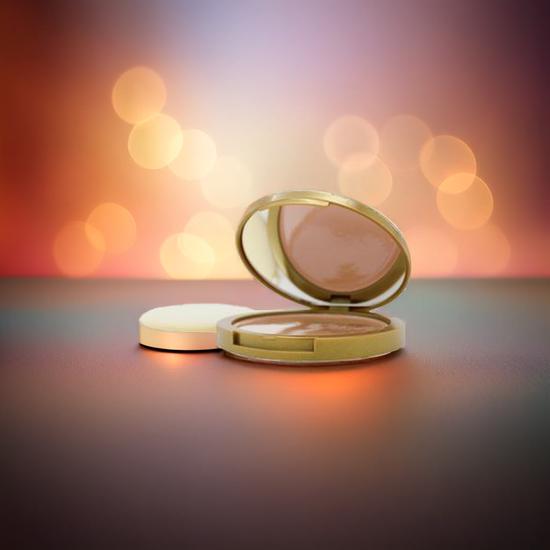 Mayfair Feather Finish Compact Powder With Mirror 24 Loving Touch