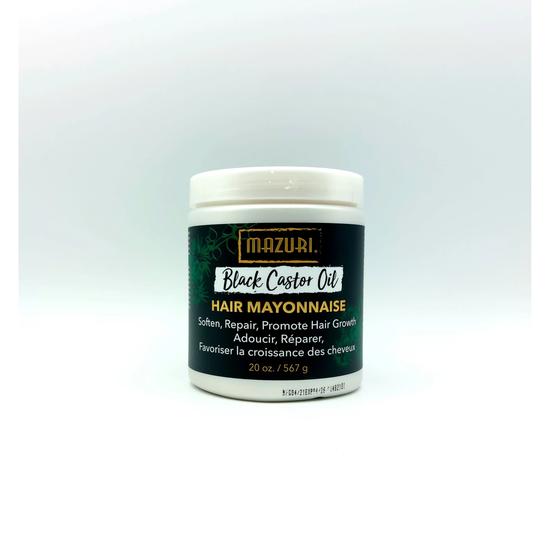 Mazuri Black Castor Oil Hair Mayonnaise For Weak & Damaged Hair 567 g