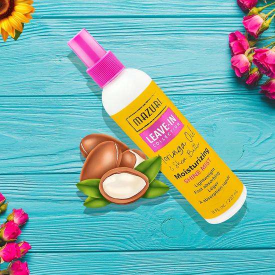 Mazuri Leave-In Collection Moisturising Shine Mist 237ml