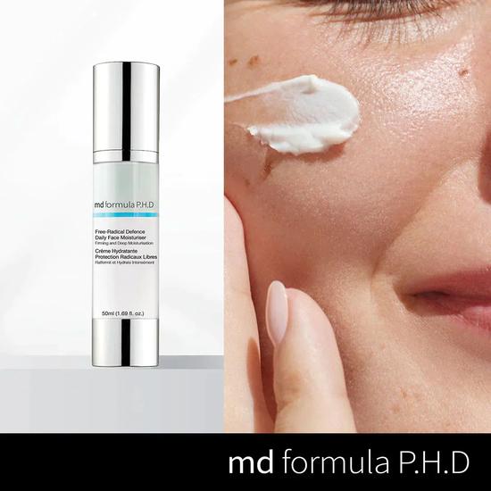 MD Formula Advanced Free Radical Defence Daily Moisturiser Twin Value Savings Pack 50ml