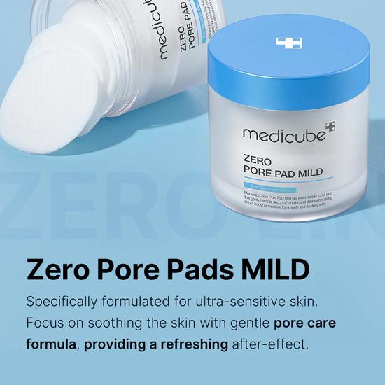 Medicube Zero Pore Madecassoside Pads Mild 70 Pads
