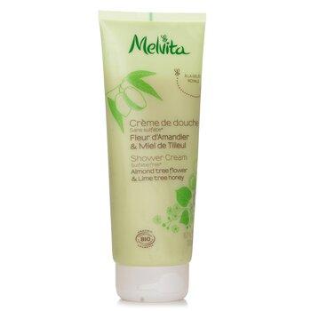 Melvita Almond Tree Flower & Lime Tree Honey Shower Cream 200ml