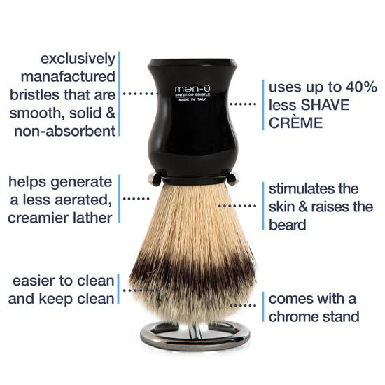 men-ü Premier Shaving Brush Black