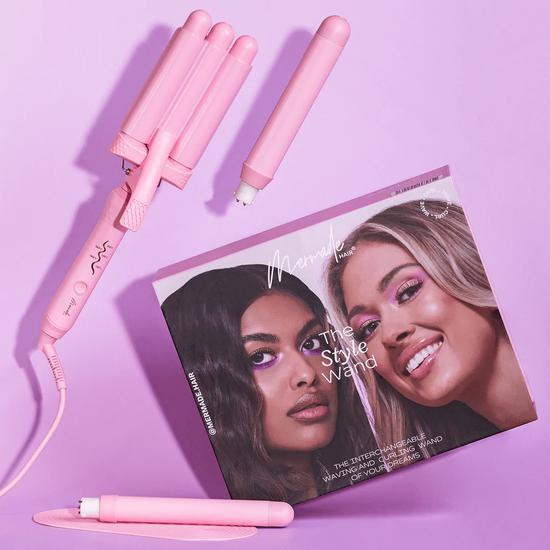 Mermade Hair The Style Wand Detachable, Interchangeable 3-in-1 Styler
