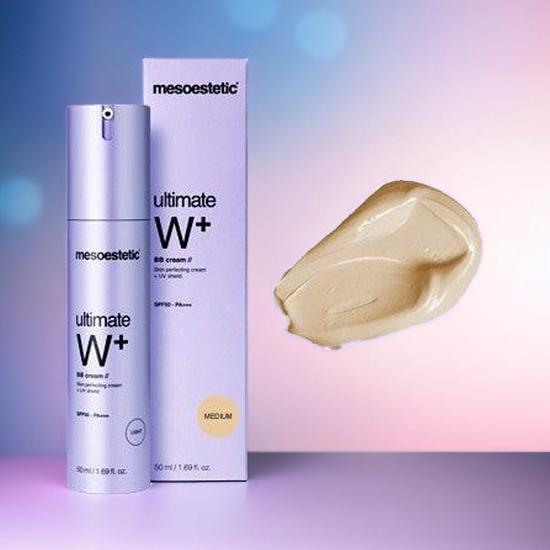 Mesoestetic Ultimate W+ Whitening BB Cream SPF 50 Medium
