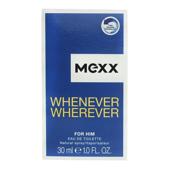 Mexx Whenever Wherever For Him Eau De Toilette 30ml