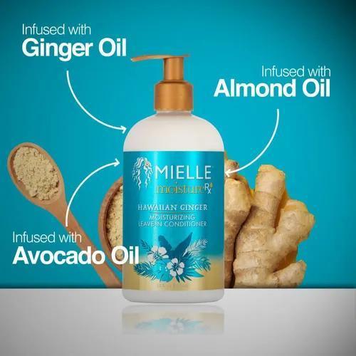 Mielle Organics Moisture Rx Hawaiian Ginger Moisturising Leave-In Conditioner 340ml