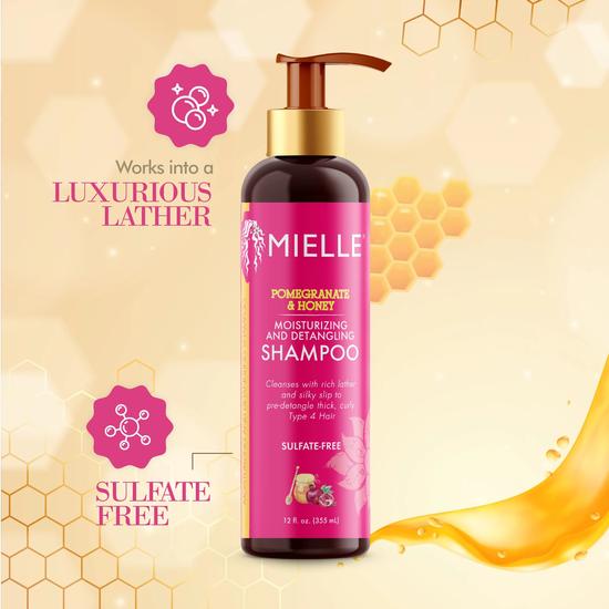 Mielle Organics Pomegranate & Honey Moisturising & Detangling Shampoo