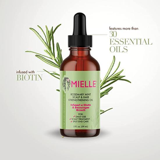 Mielle Organics Rosemary Mint Scalp & Hair Strengthening Oil 59ml