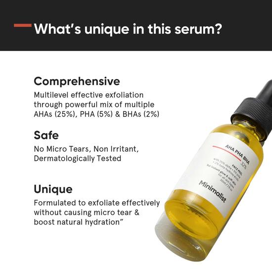 Minimalist AHA PHA BHA 32% 30ml