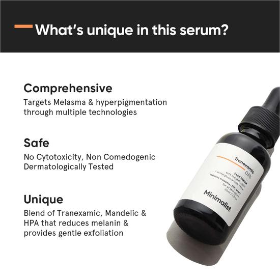 Minimalist Tranexamic 03% Face Oil