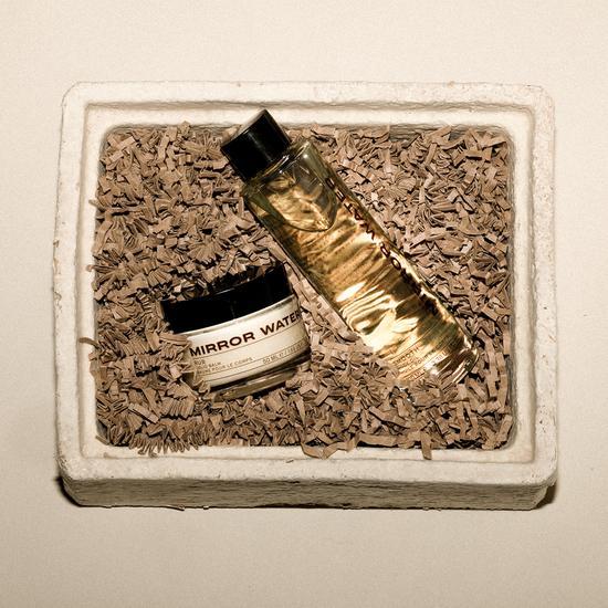 Mirror Water The Soft & Softer Gift 100ml Smooth Body Oil + 50ml Rub Solid Balm
