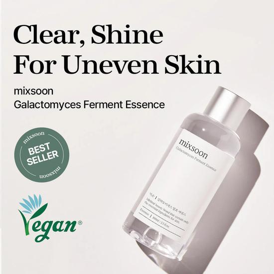 Mixsoon Galactomyces Ferment Essence For Dull, Tired & Uneven Skin 100ml