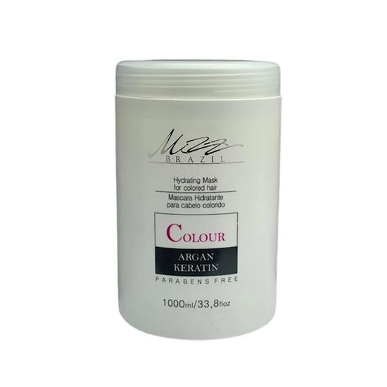 Mizz Brazil Hydrating Mask For Coloured Hair 1000ml