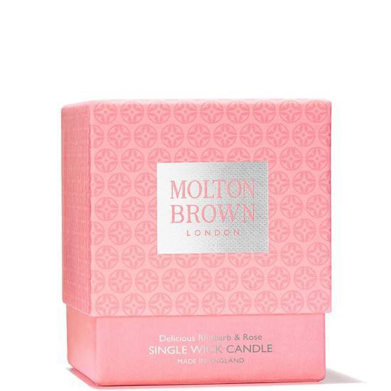 Molton Brown Rhubarb & Rose Single Wick Candle 180g