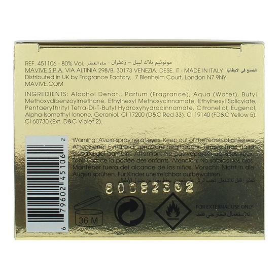 Monotheme Saffron Eau De Parfum 100ml