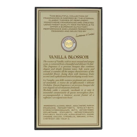 Monotheme Vanilla Blossom Eau De Toilette 100ml