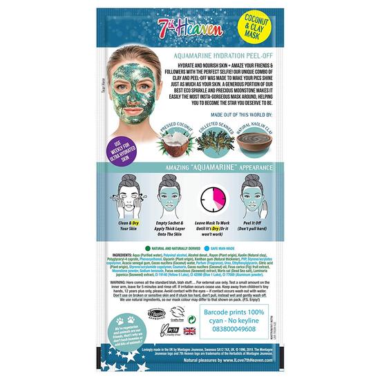 Montagne Jeunesse StarDust Heavenly Aquamarine Peel-Off Mask 10ml