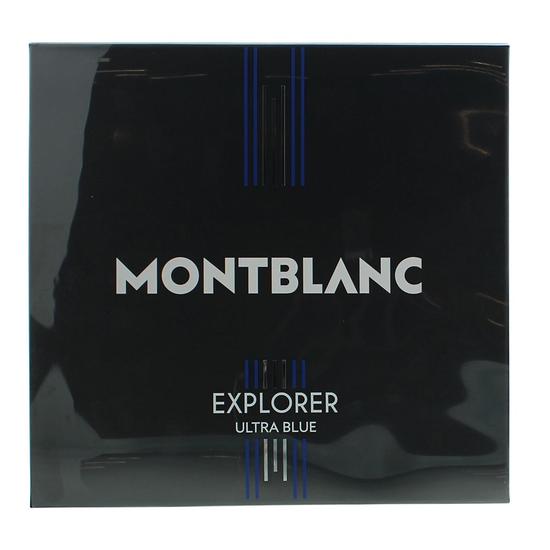 Montblanc Explorer Ultra Blue 3 Eau De Parfum Piece Gift Set 100ml