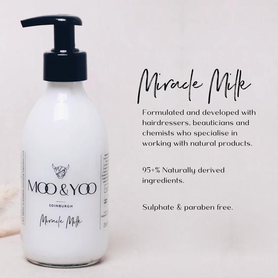 Moo & Yoo Miracle Milk Leave-in Conditioner & Heat Protection 50ml