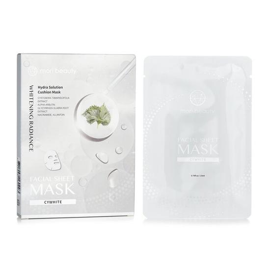 Mori Beauty Hydra Solution Cushion Mask Whitening Radiance 3pcsx 23ml/0.78