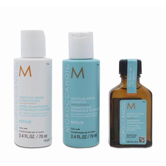 Moroccanoil Repair & Moisture Hair Travel Set
