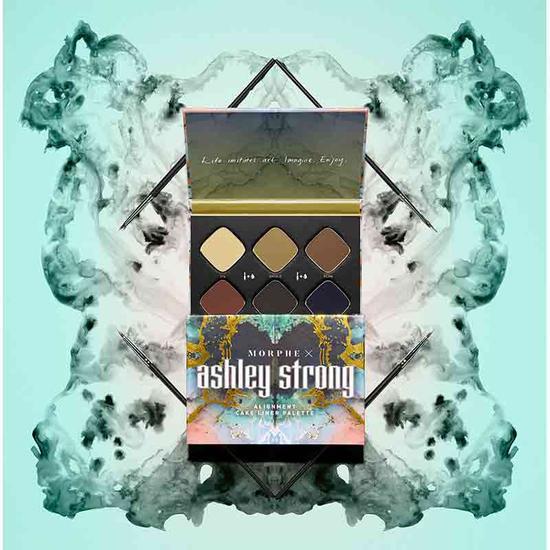 Morphe X Ashley Strong Alignment Cake Liner Palette