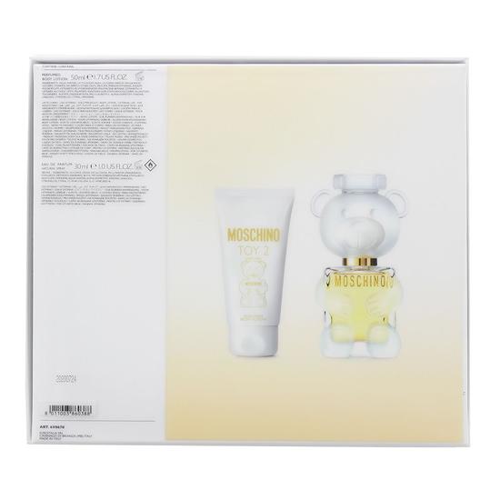 Moschino Toy 2 Eau De Parfum 30ml + Body Lotion 50ml Gift Set For Her 30ml