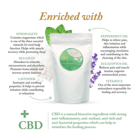 MotherSage CBD Bath Salts