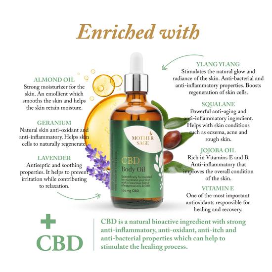 MotherSage CBD Body Oil