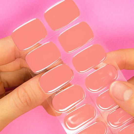 MoYou London Gel Nail Strip FLAMINGO BLUSH