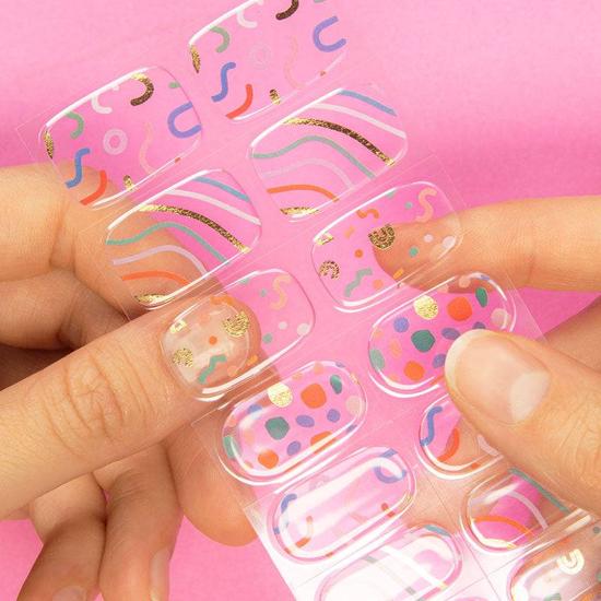 MoYou London Gel Nail Strip Confetti Dip