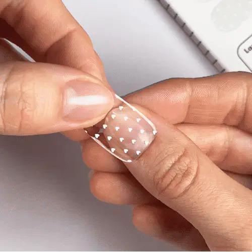 MoYou London Gel Nail Strip Heart To Get