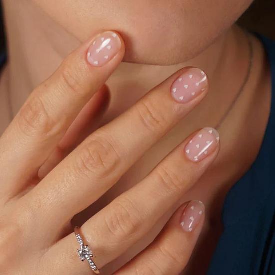 MoYou London Gel Nail Strip Heart To Get