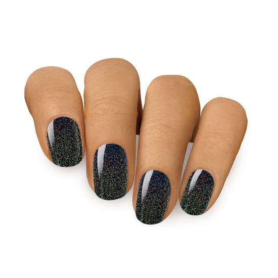 MoYou London Gel Nail Strip Magic Cocoa Holographic Glitter