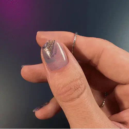 MoYou London Gel Nail Strip Marble Cake