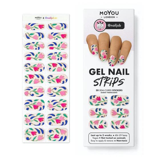 MoYou London Gel Nail Strip @nailjob 01