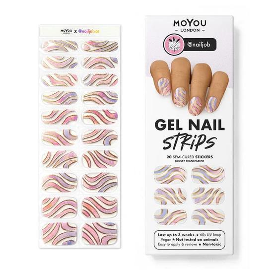 MoYou London Gel Nail Strip @nailjob 03