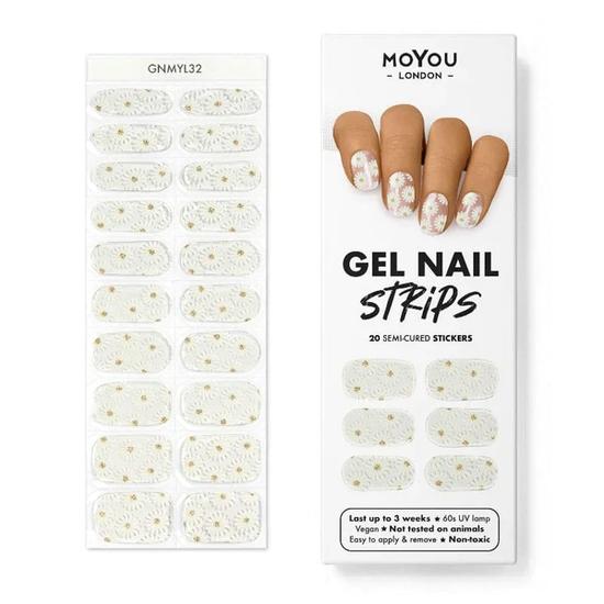 MoYou London Gel Nail Strip Oopsy Daisy