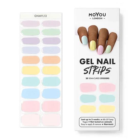 MoYou London Gel Nail Strip Pastel Sweets