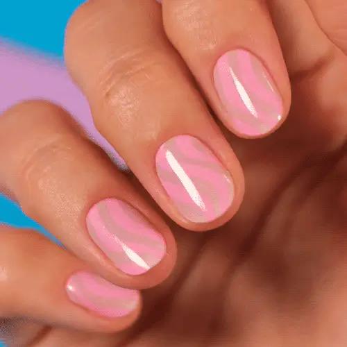 MoYou London Gel Nail Strip @peachinails 01
