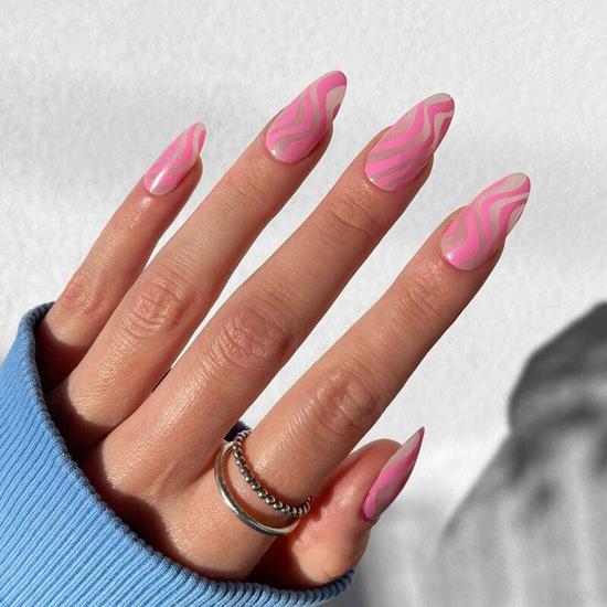 MoYou London Gel Nail Strip @peachinails 01