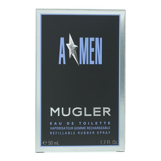 Mugler A*Men Eau De Toilette Refillable Rubber Flask 50ml