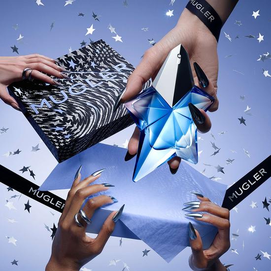 Mugler Angel 50ml Eau De Parfum + 50ml Body Lotion + 10ml Eau De Parfum Gift Set