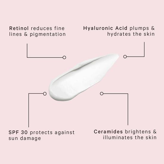 MZ Skin Hydrate & Nourish Age Defence Retinol Day Moisturiser SPF 30 50ml