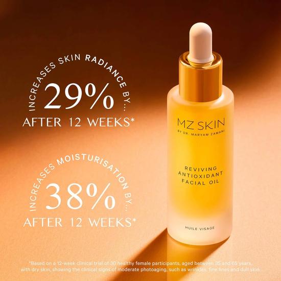 MZ Skin Reviving Antioxidant Facial Oil 15ml