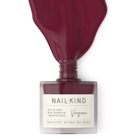 NailKind Berry Pop burgundy