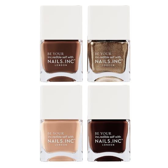 Nails Inc I Like You A Choco-Lot Nail Polish Quad