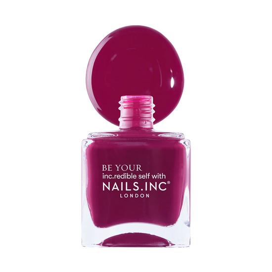 Nails Inc Leave Them On Red 4-Piece Nail Polish Set